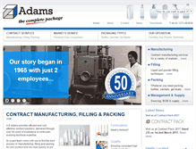 Tablet Screenshot of aeadams.co.uk